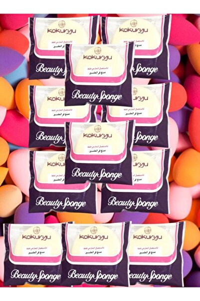 Kokuryu 11 قطعة إسفنجية - صنع في الفلبين لمسحوق الكيك الصيفي