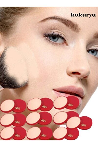 Kokuryu 10 قطع من بودرة الأساس باللون الأبيض الزيتوني من مجموعة Summer Cake