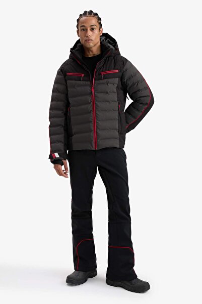 DeFacto Regular Fit Zippered Straight Leg Softshell Ski Pants F5643Ax25Wn