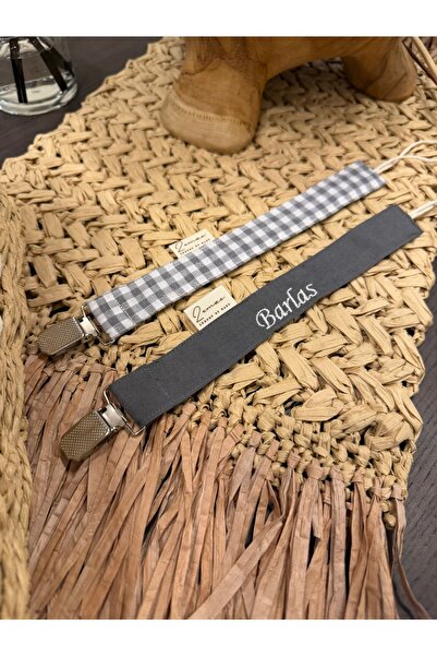 Zemze Baby 2’Li İsimli Emzik Zinciri Askısı