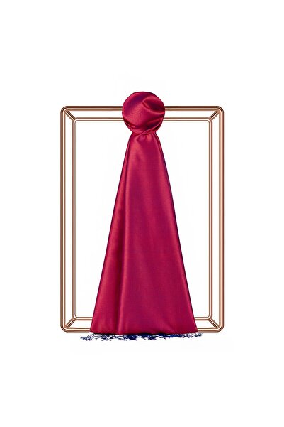 ipekevi Μεταξωτό σάλι διπλής όψης - Αντίκα Κόκκινο