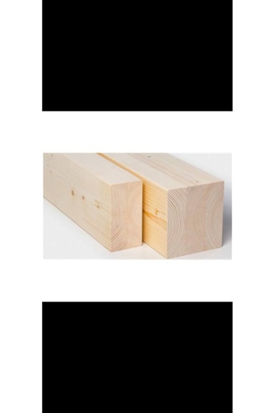 Dabanlıoğlu Mobilya 9x9x15 silinmiş ahşap takoz 4 adet çam kereste