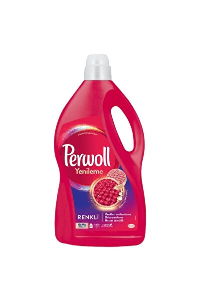 Perwoll Color, 4L – Liquid Detergent for Colored Clothes, 80 Washes
