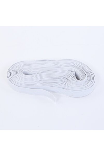 OEM White elastic, 15 mm wide