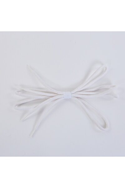 OEM White round cotton shoelace