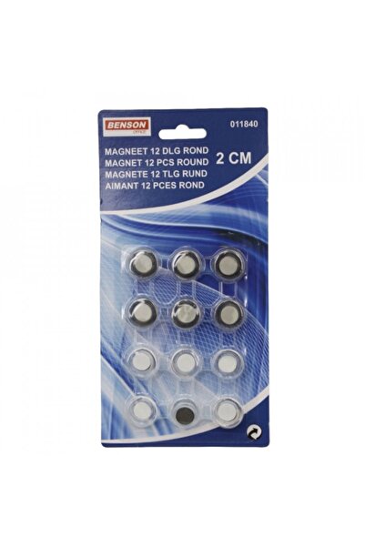 Benson Set de papetărie, 12 buc magneți multicolori pentru tablă albă cu ramă din plastic