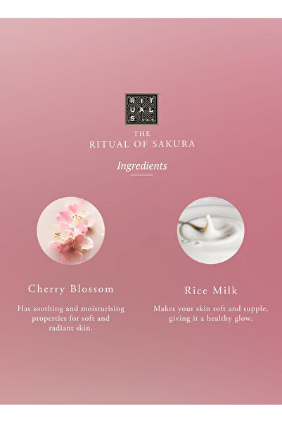 Rituals The Ritual Of Sakura Duş Köpüğü, Vücut Peelingi, Vücut Kremi Ve Mini Parfüm İçeren Hediye Seti Mediu