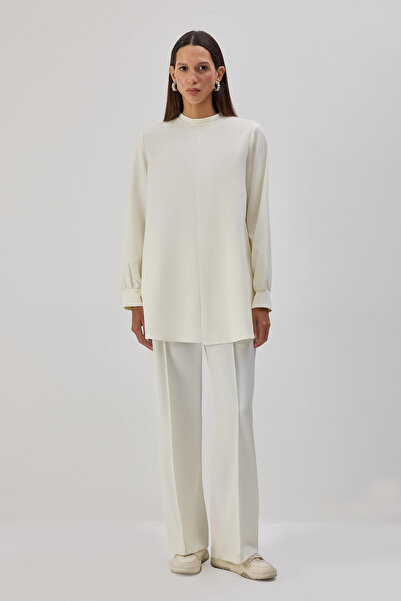 Touché Privé ZIPPERED CREPE TUNIC