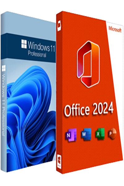 MICROSOFT Office 2024 + Windows 11 Professional Key [Anahtar]