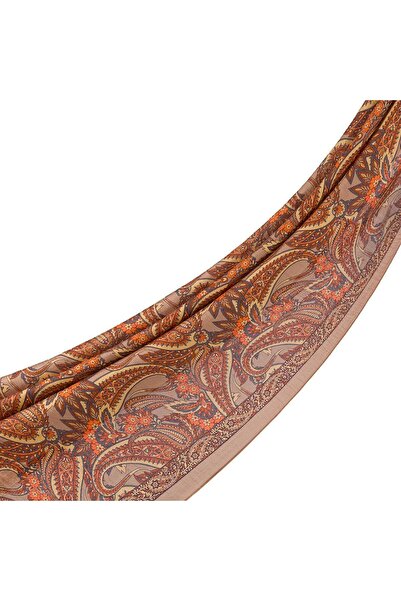 ipekevi Şal Tensoft cu model - Armoni Desenli - Vizon