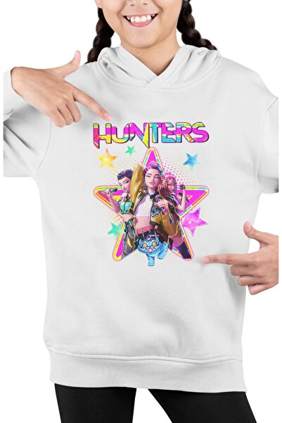 Fuddy Moda Dječja majica sa printom "Hunters", unisex Kpop majica "Demon Hunt...