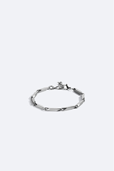 Avva Men's Silver Color Steel Bracelet B009616
