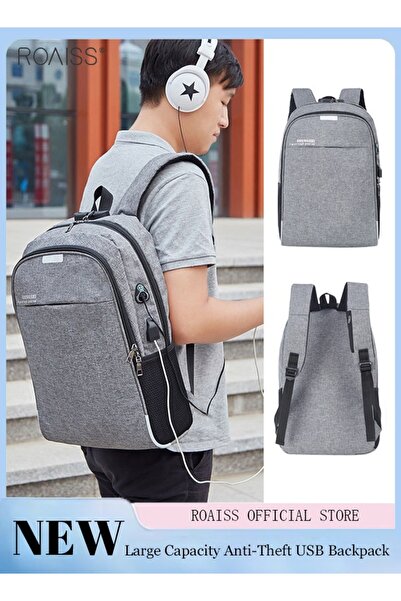 ROAISS Laptop Backpack-Fits 15.6 Inch Laptop Travel Computer Bag,Business Ant...