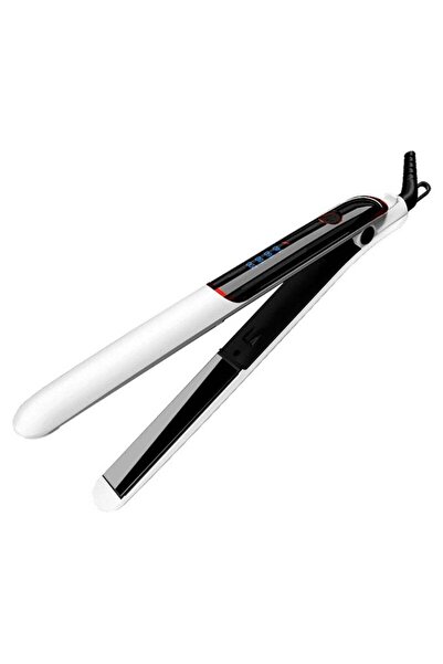 Saharaz مكواة فرد الشعر 2 في 1 من السيراميك، تسخين سريع، مكواة فرد الشعر ثنائ...