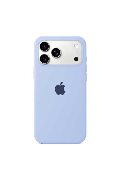 Apple Silicone Case for iPhone 17 Pro Max, Baby Blue