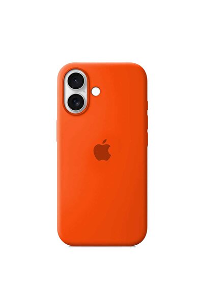 Apple Silicone Case for iPhone 17, Molten Ember
