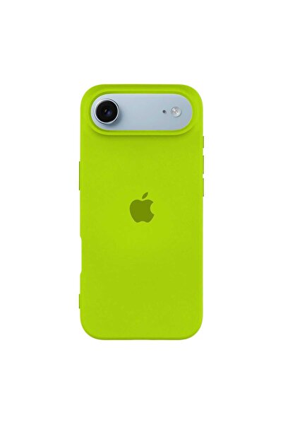 Apple Silicone Case for iPhone 17 Air, Neon Sprout