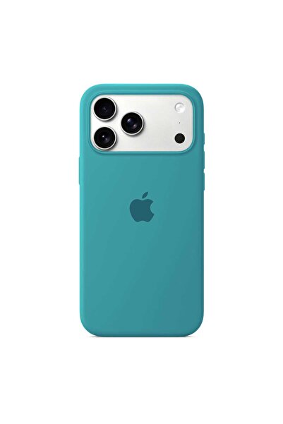 Apple Silicone Case for iPhone 17 Pro, Abyss Teal