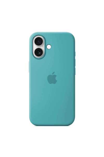 Apple Silicone Case for iPhone 17, Sea Blue