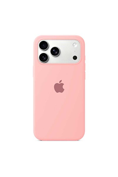 Apple Silicone Case for iPhone 17 Pro Max, Baby Pink
