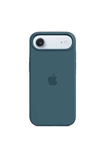 Apple Silicone Case for iPhone 17 Air, Pacific Green