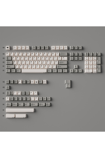 Choice أغطية مفاتيح كاتاكانا يابانية قديمة الطراز، 142 مفتاحًا، أغطية مفاتيح PBT Cherry Profile Dye Sublimation، جانبية