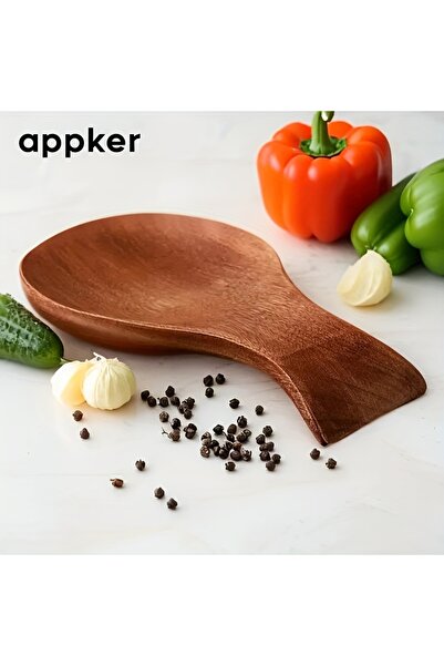 Choice S 1PCS Wooden Spoon Rest - Keeps Countertops Clean, Organizes Spatulas...