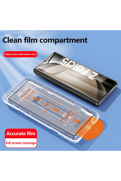 Choice واقي شاشة من الزجاج المقوى عالي الوضوح 9H لهاتف Samsung Z Fold 7 قطعتين لهاتف Z Fold 7 6 5G 5 4 3 2