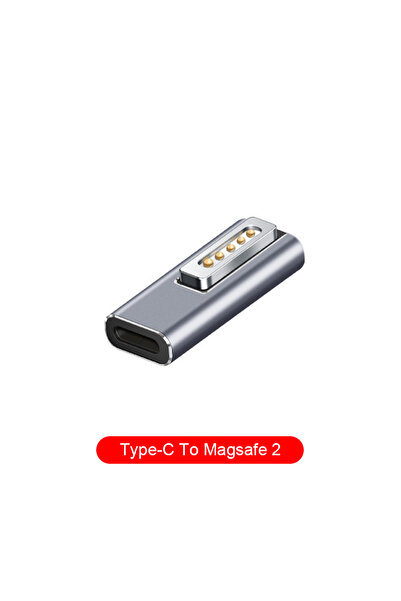 Choice محول USB Type C إلى Magsafe 2 RGEEK مغناطيسي PD من النوع C لـ Magsafe1...