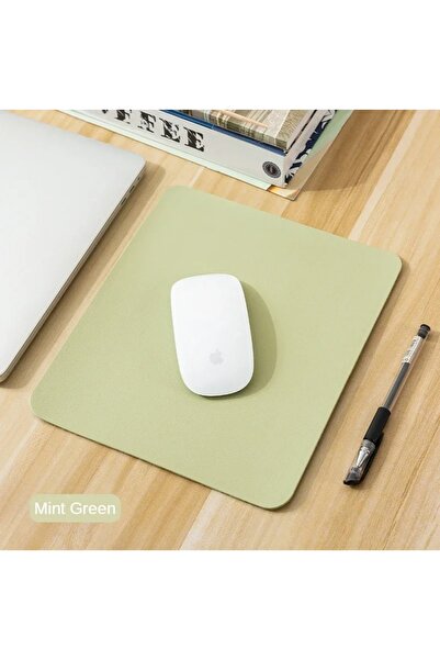 Choice لوحة ماوس صغيرة من مادة البولي يوريثين باللون الأخضر النعناعي مقاس 19 × 23 سم لوحة ماوس سطح مكتب للألعاب مضادة للانزلاق ومقاومة للماء ومضادة للخدش وسهلة الاستخدام