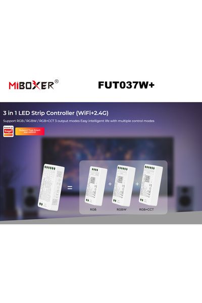 Choice FUT037W 3 في 1 Miboxer FUT035W+ 2 في 1 FUT037W+ 3 في 1 WiFi+2.4GHzRF T...