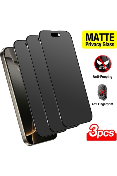 Choice19 واقي شاشة زجاجي مقوى ثلاثي لحماية الخصوصية لهواتف آيفون 11-16، مضاد ...