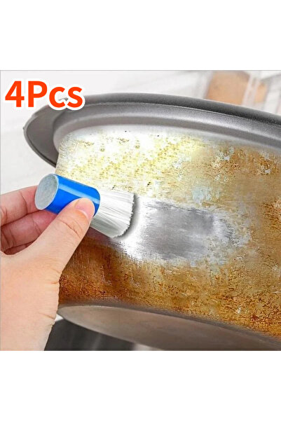 Choice 4Pcs Random color Stick Stainless Steel Cleaning Brush Kitchen Cleanin...