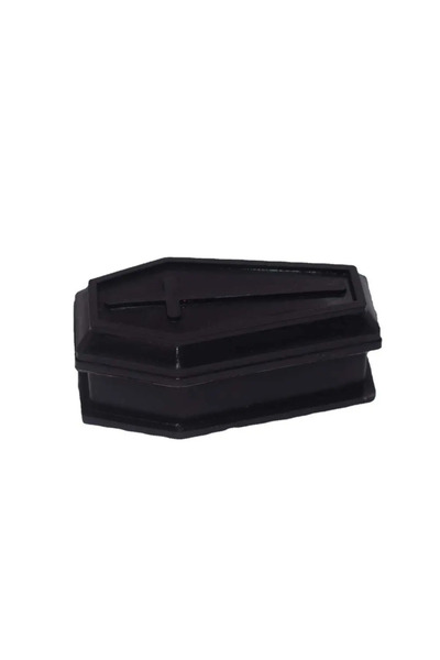 Choice 1piece Mini Coffin Box Halloween Black Coffin Decoration Landscape Model Mock Storage Box Toy Decora