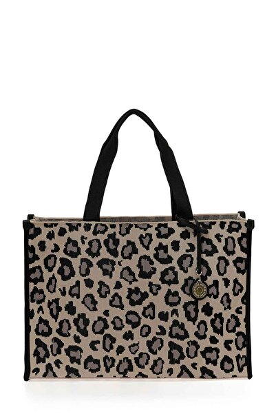 Nine West SHOPPY 5FX Siyah Kadın Plaj Çantası