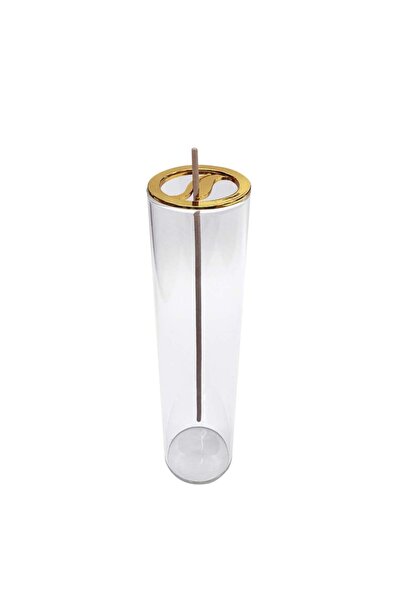 Choice Golden Leaf style Glass Aromatherapy Burner Inverted Incense Holder for Incense Sticks Zen Decorativ