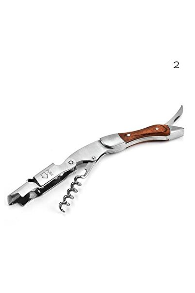 Choice 2 Multifunction Stainless Steel Wine Opener Portable Screw Corkscrew B...