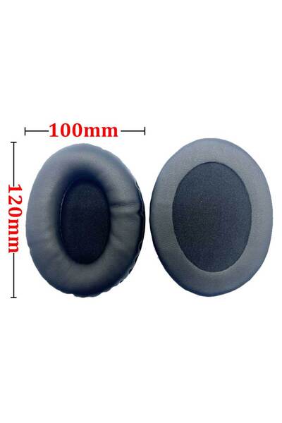 Choice 100x120 مم JCD زوج واحد من وسائد الأذن البيضاوية البديلة لسماعات الرأس وسائد الأذن المبطنة الناعمة وغطاء الأذن من الإسفنج 70*