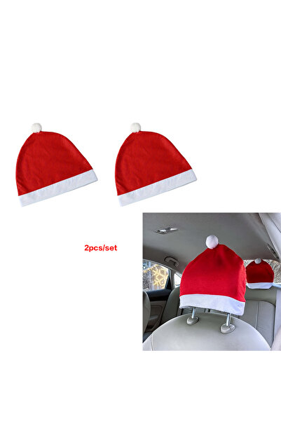 Choice 2 قطعة 2/4 قطع أغطية كراسي عيد الميلاد أغطية مسند رأس مزخرفة لمقعد الس...