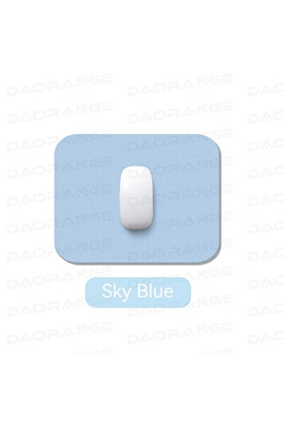 Choice Sky blue Creative Universal Anti-slip Mouse Pad Leather Gaming Mice Mat New Desk Cushion Fashion Com