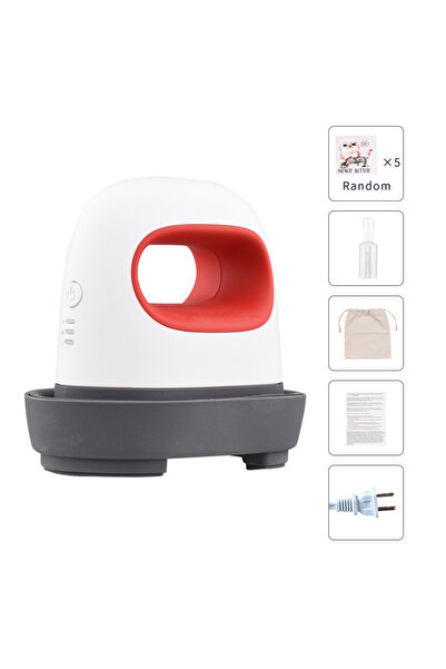 Choice1 Red US Plug Mini Heat Press Machine T-Shirt Printing Easy Heating Tra...