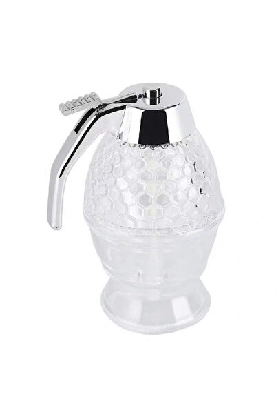 Choice مرطبان تخزين شفاف لشراب العسل وموزع التوت ومرطبان عسل