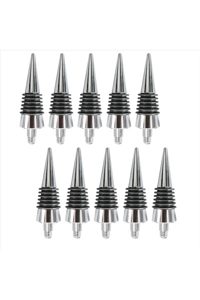 Choice مجموعة سدادات زجاجات النبيذ المعدنية المكونة من 10 قطع، سدادات زجاجات ...