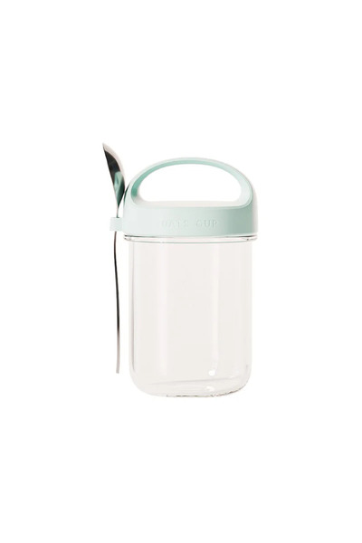 Choice أكواب إفطار جديدة باللون الأزرق سعة 430 مل، كوب سلطة الشوفان والحبوب و...