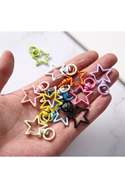 Choice38 ٥٠ قطعة بألوان متنوعة، ١٠/٥٠/١٠٠ قطعة، مشابك معدنية على شكل مخلب سرط...