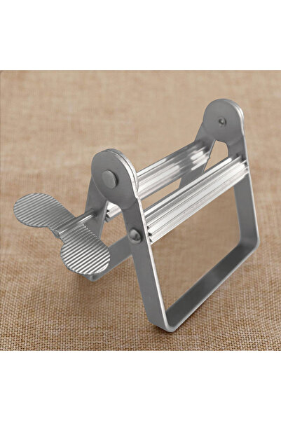 Choice1 عصارة معجون أسنان معدنية ذهبية - موزع أسطواني كبير متعدد الوظائف لعصر...