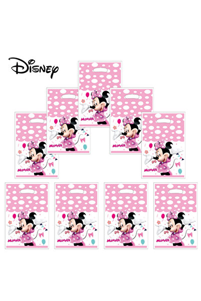 Miniso 25 × 16.5 سم، 30 قطعة، أكياس هدايا حفلات أعياد الميلاد ميني ديزني، أكياس حلوى ميني، أكياس ميني جودي، مقاس M