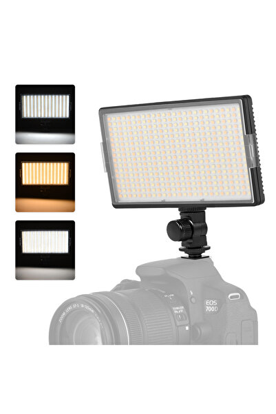 Choice لوحة إضاءة فيديو LED-416 LED سوداء احترافية للتصوير الفوتوغرافي على ال...