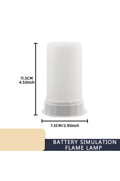 Choice 1 قطعة LED ضوء اللهب هالوين شمعة بدون لهب نموذج بطارية ضوء DC 5 فولت قابلة لإعادة الشحن قابلة للتعتيم ضوء الليل
