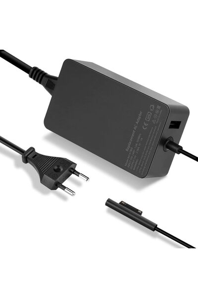 Choice EU PLUG Surface Charger 44W 15V 2.58A Power Supply For Microsoft Surface Pro 4/5/6,Surface Laptop1/